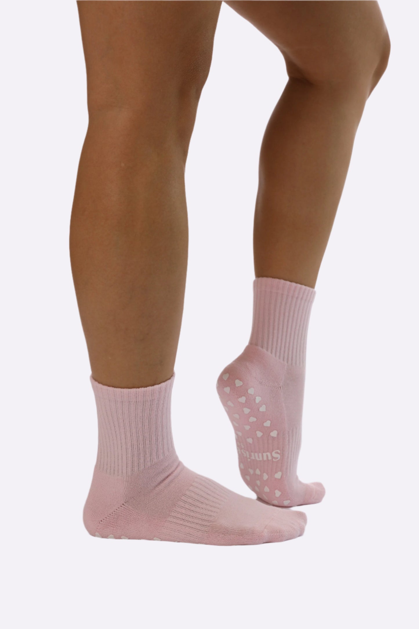 Pink Grip Sox